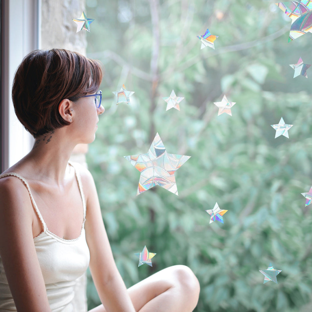 1Set Rainbow Prism Electrostatic Glass Sticker PVC Non-Adhesive Removable Window Colorful Film Sticker (No EN71) 1Set Rainbow Prism Electrostatic Glass Sticker PVC Non-Adhesive Removable Window Colorful Film Sticker (No EN71)